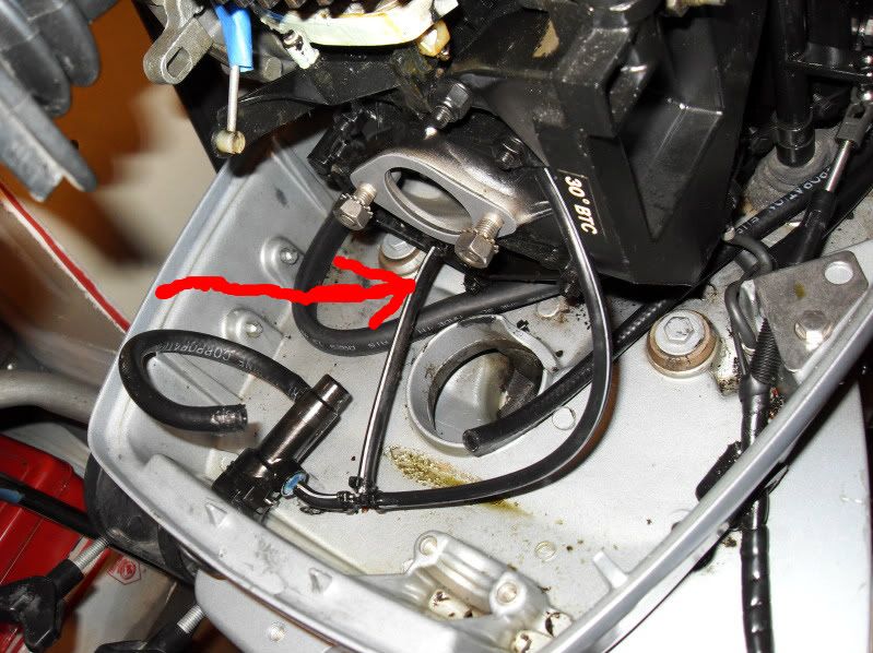 1980's Johnson/Evinrude 20/25hp conversion to 30hp with ... crestliner boat wiring diagram 